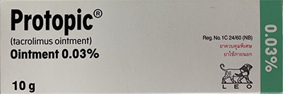 รูปภาพของ Leo Protopic oiltment 0.03% โปรโทปิคค 10g.